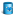 Papelera Azul Icon 16x16 png